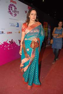 Hema Malini at the Pearls Waves Concert,  Bandra Kurla Complex in Mumbai. .