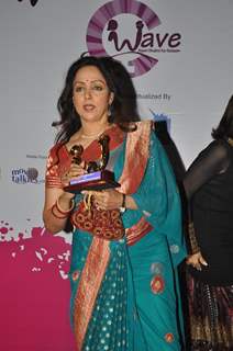 Hema Malini at Pearls Waves Concert, Bandra Kurla Complex in Mumbai. .