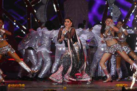 Rani Mukherjee at the Big Star Entertainment Awards held at Bhavans College Grounds in Andheri, Mumb