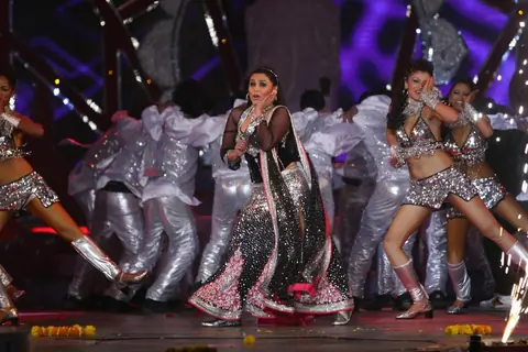 Rani Mukherjee at the Big Star Entertainment Awards held at Bhavans College Grounds in Andheri, Mumb