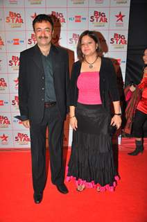 Rajkumar Hirani at the Big Star Entertainment Awards held at Bhavans College Grounds in Andheri, Mum