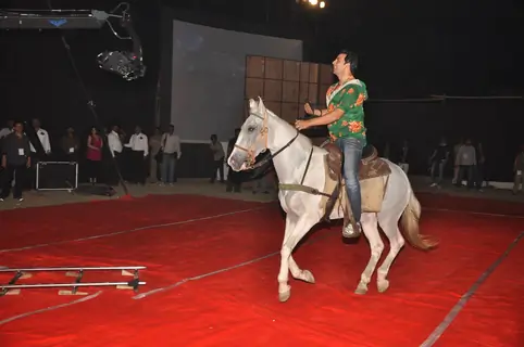 Akshay Kumar at the Big Star Entertainment Awards held at Bhavans College Grounds in Andheri, Mumbai