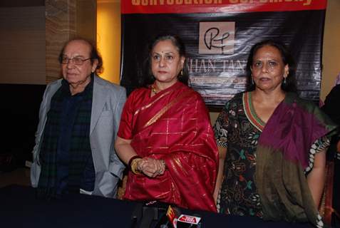 Jaya Bachchan at Roshan Taneja's academy convocation ceremony at The Club. .