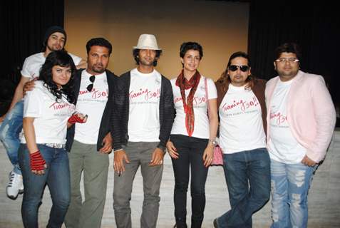 Promotion of movie ''Turning 30!!!'' at IIT Powai ,Mumbai