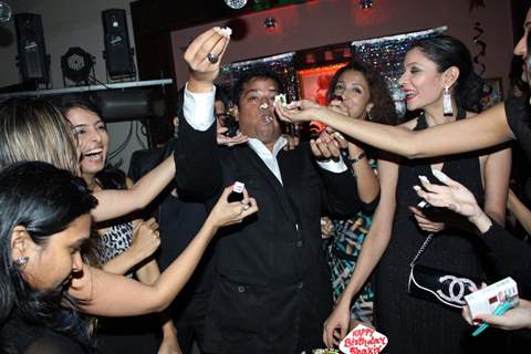 B'day party of fashion choreographer Shakir Shaikh at Mud Island,Mumbai