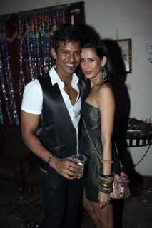 B'day party of fashion choreographer Shakir Shaikh at Mud Island,Mumbai