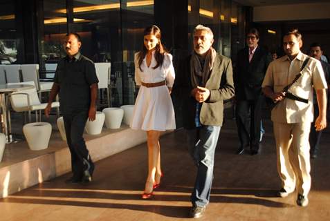 Deepika Padukone at Press Conf. for the Prakash Jha's upcoming movie ''Aarakashan'' at Novatel, Mumb