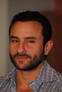 Saif Ali Khan at Press Conf. for the Prakash Jha's upcoming movie ''Aarakshan'' at Novatel, Mumbai