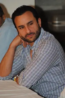 Saif Ali Khan at Press Conf. for the Prakash Jha's upcoming movie ''Aarakashan'' at Novatel, Mumbai