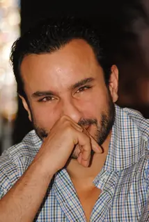 Saif Ali Khan at Press Conf. for the Prakash Jha's upcoming movie ''Aarakashan'' at Novatel, Mumbai