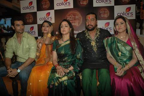 Colors launches Hema Malini's Maati Ki Banno at Dahisar. .