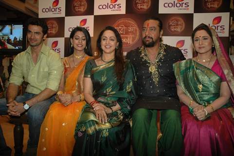 Colors launches Hema Malini's Maati Ki Banno at Dahisar. .