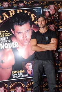 Hrithik launches Stardust new year's issue at Cest La Vie. .