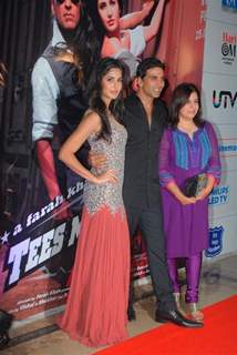 Katrina Kaif, Akshay Kumar, and Farah Khan