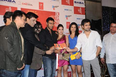 Dil To Baccha Hai Ji music launch at Cinemax