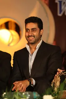 Abhishek Bachchan during an World bunts sports meet of 2010 in Mumbai