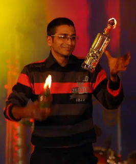 New Year celebrations at Kolkata. .