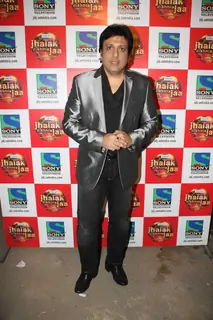 Govinda on the sets of Jhalak Dikhla Ja at Filmistan. .