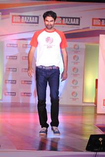 Zahir Khan at Big Bazaar World Cup Collection Launch, Phoenix Mills