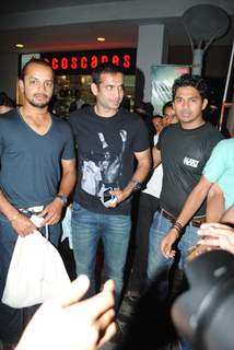 Irfan Khan Pathan and Murli Karthik at Big Bazaar World Cup Collection Launch, Phoenix Mills