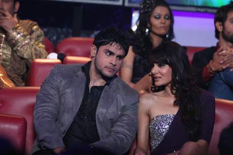 Rahul Bhatt and Aanchal at Finale of Bigg Boss 4