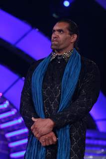 Khali at Finale of Bigg Boss 4