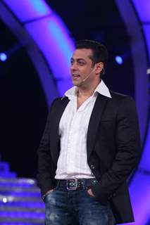 Salman Khan at Finale of Bigg Boss 4