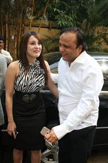 Minissha Lamba supporting the cause of 'Save Our Tigers'