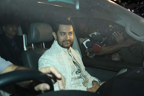 Aamir Khan at Imran Khan & Avantika Malik at sangeet photos