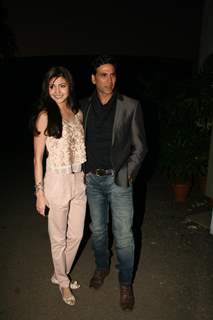 Akshay Kumar and Anushka Sharma at Music Release of film ‘Patiala House’ at whisting woods, film cit