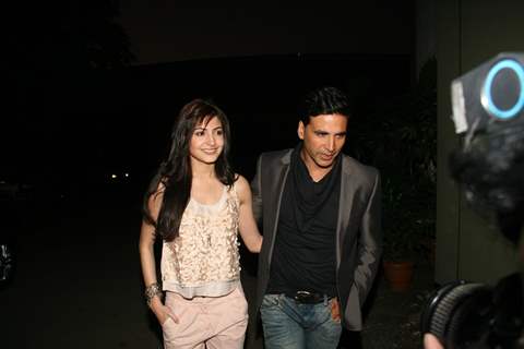 Akshay Kumar and Anushka Sharma at Music Release of film ‘Patiala House’ at whisting woods, film cit