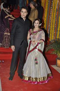 Imran Khan's wedding ceremony with Avantika Malik in Pali Hill, Mumbai