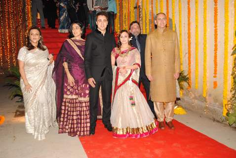 Imran Khan's wedding ceremony with Avantika Malik in Pali Hill, Mumbai