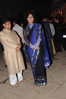 Kiran Rao at Imran Khan's wedding ceremony with Avantika Malik in Pali Hill, Mumbai