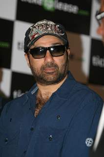 Sunny Deol launched Ajay Devgan's new online venture ticketplease.com at Hotel JW Marriott in Juhu,