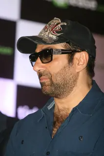 Sunny Deol launched Ajay Devgan's new online venture ticketplease.com at Hotel JW Marriott in Juhu,