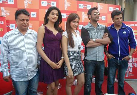 Cast at Dil Toh Baccha Hai Ji Kite Flying Event