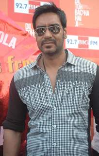 Ajay Devgan at Dil Toh Baccha Hai Ji Kite Flying Event