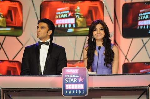 Ranveer and Anushka at 17th Annual STAR Screen Awards