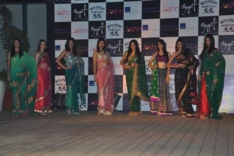 Models walk the ramp for Jashn’s 2011 calendar launch