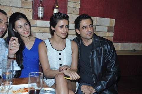 Gul Panag and Sanjay Suri at film “Turning 30!!!” promotional event