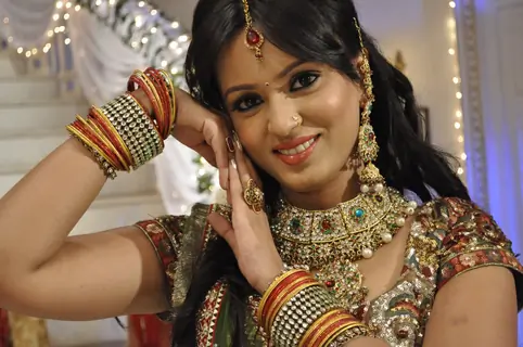 Snigdha Srivastava On the sets Of Shorr - Kankoo Ki Kahani Kankoo Ki Zubani