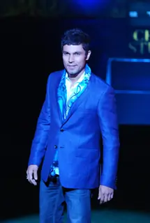 Models walking on the ramp for Chivas Fashion Show Day 1..