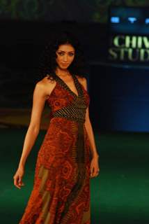 Models walking on the ramp for Chivas Fashion Show Day 1..