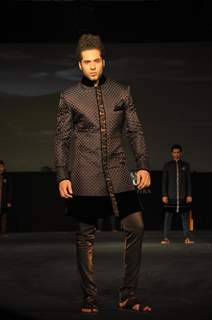 Models walking on the ramp for Manish Malhotra show for Chivas Studio