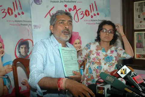 Prakash Jha at Turning 30!!! censor certificate controversy press meet at Andheri. .