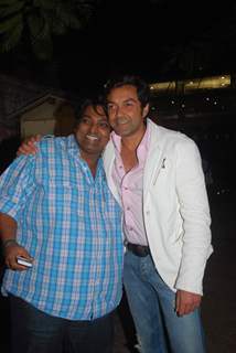 Ganesh Acharya and Bobby Deol launch the music of Angel film at Dockyard. .