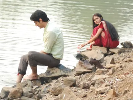 Still scene from tv show Ganga Kii Dheej