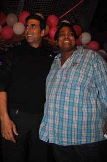 Akshay Kumar and Ganesh Acharya launch the music of Angel film at Dockyard