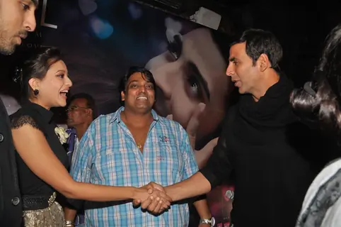 Akshay Kumar, Maddalsa Sharma and Ganesh Acharya launch the music of Angel film at Dockyard